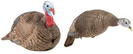 HS 07606 DOUBLE PACK TURKEY DECOYS