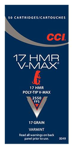 CCI 0049  17HMR  17 VMAX         50-40