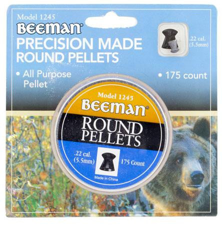 BEE 1245  ROUND PELLETS .22        175