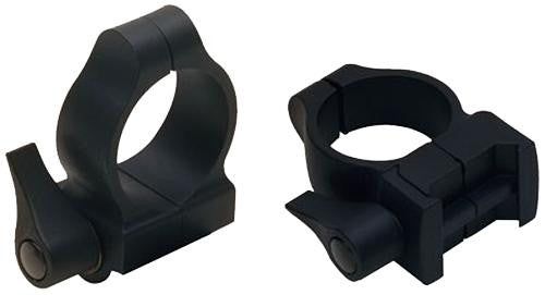 CVA DS400B QD SCOPE RINGS MED BLK