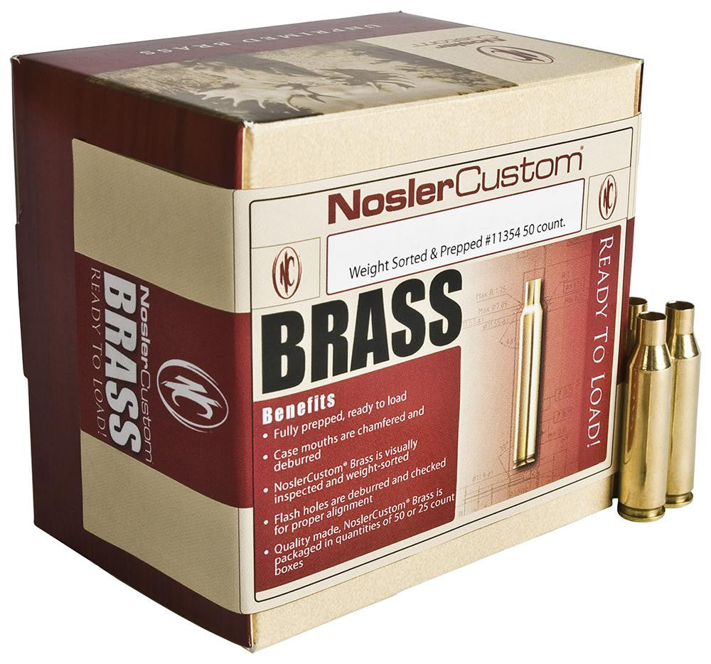 NOS 10065 CUSTOM BRASS 22-250       50