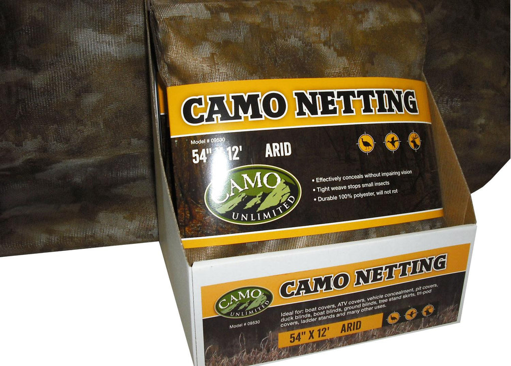 CAMO 9530 POLY NETTING ARID     54X144