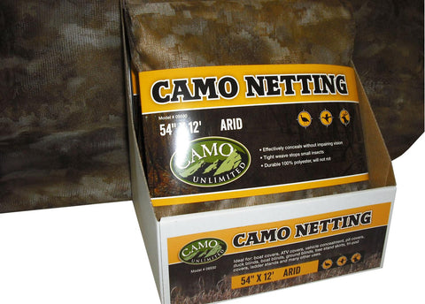 CAMO 9530 POLY NETTING ARID     54X144