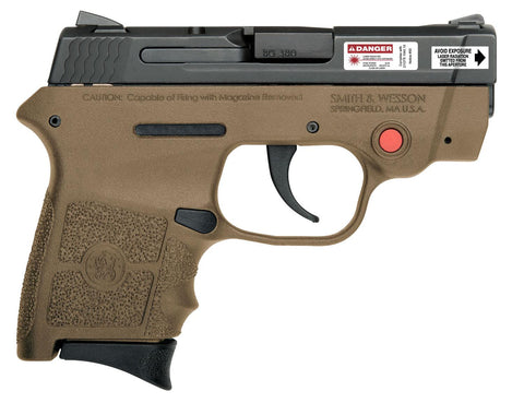 S&W BODYGRD 10168    380 2.75 CT   FDE