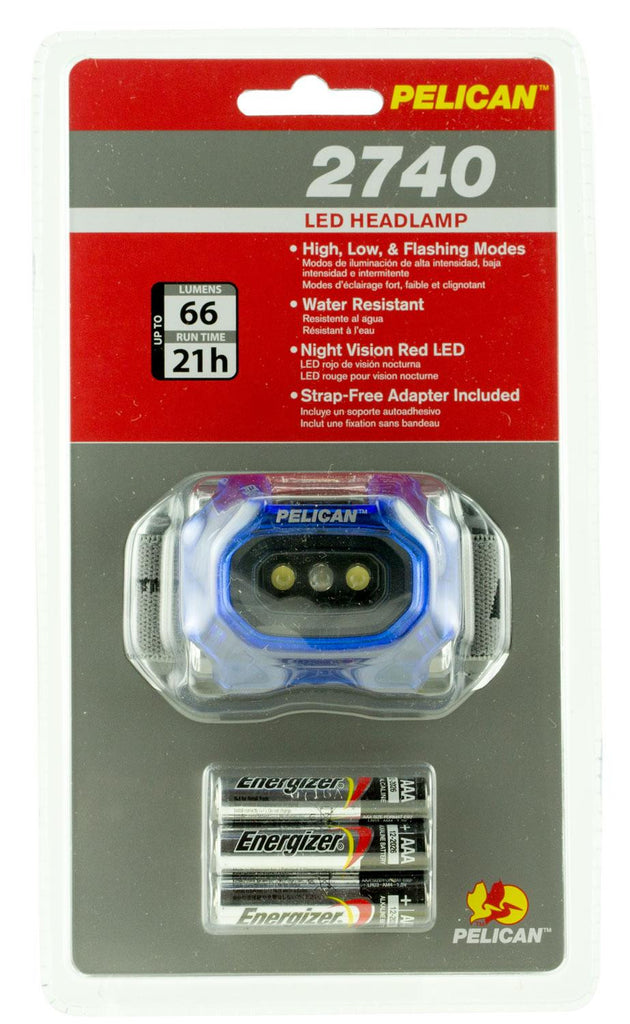 PELICAN 2740C  HEADLIGHT TRANS BLUE G2