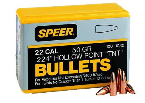 SPEER 1024 BULL .224  46 BEE SPFN  100