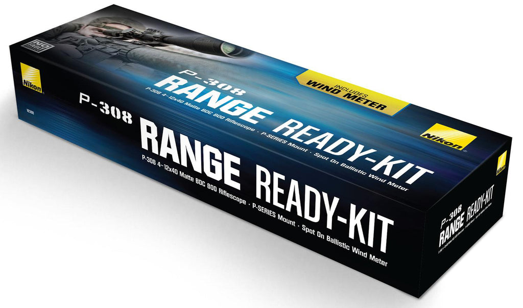 NIK 16388 P-308 4-12X40 RANGEREADY KIT