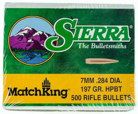 SIERRA 1997C .284 197 HPBT MATCH   500