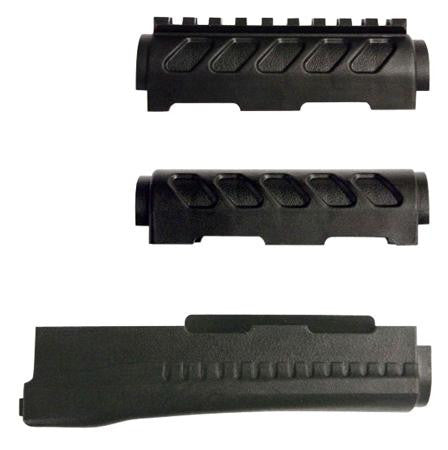 PRO AA122   AK OPFOR FOREND SET BLACK