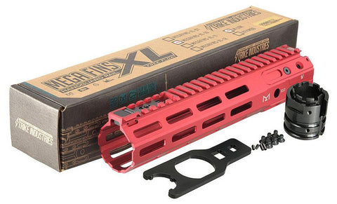 SI MEGAFINS-XL-MLOK-10-RED 10" MLOK RL