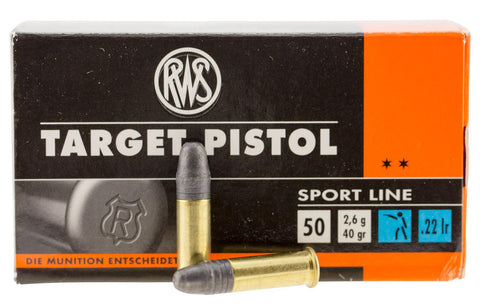 WAL 2132710 TARGET PISTOL    22LR   50