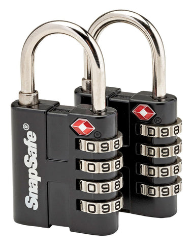 SNAP 76020 TSA PADLOCK 2PACK