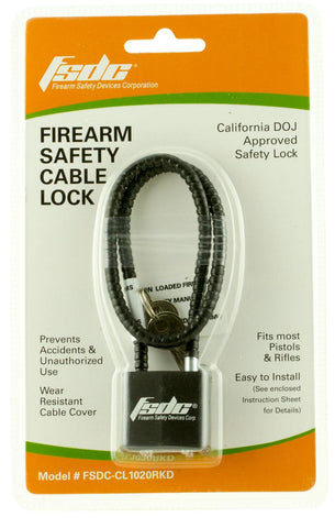 FSDC CL1020RKD 15IN CABLE LOCK