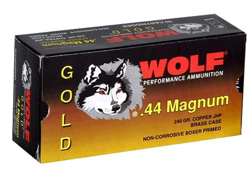 WOLF GOLD G44HP1    44MG JHP 240 50-10