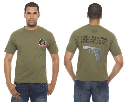 GLOCK GA10001 MY GLOCK   TSHIRT S   OD