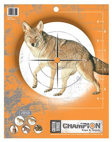 CHAMP 45781 CRITTER SERIES TARGETS  10