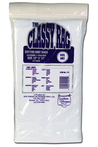 SBC 112 KNIT CLEANING RAGS  12 PER BAG