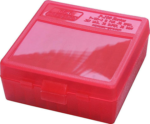 MTM P100329  100RD PSTL BX 38-357  RED