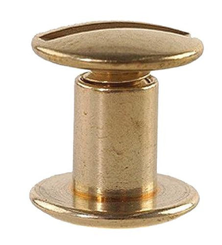 UNC 2509-0 BRASS CHICAGO SCREWS  24-PK