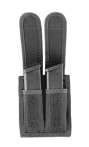 UNC 8829-1 DBL MAG POUCH VELCRO    BLK