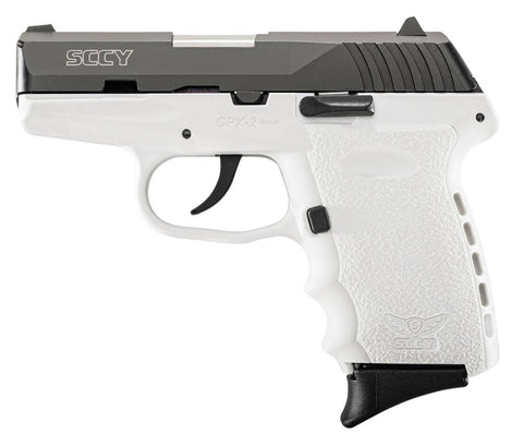 SCCY CPX2CBWT 9MM 3.1 CRB NMS 10 WHITE