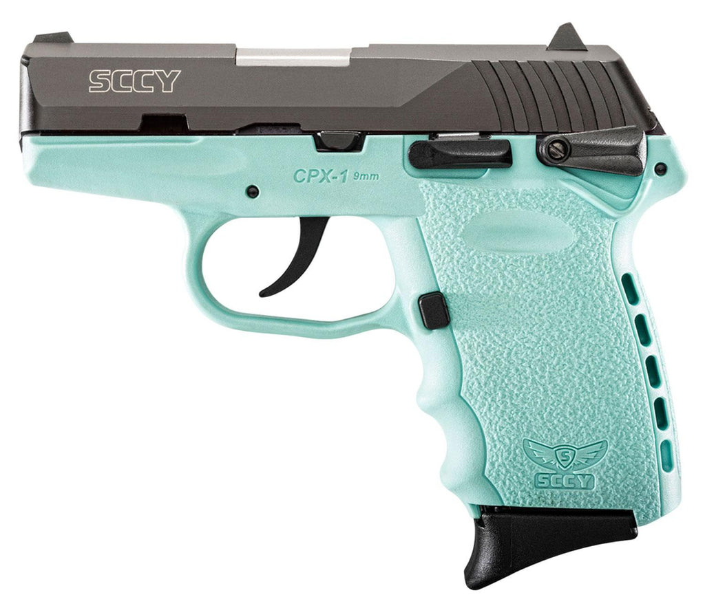 SCCY CPX1CBSB 9MM 3.1 CRB PLY 10 BLUE