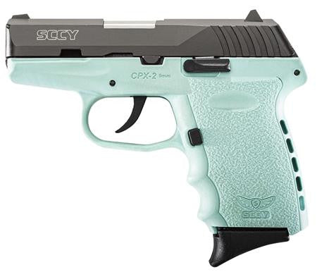 SCCY CPX2CBSB 9MM 3.1 CRB NMS 10 BLUE