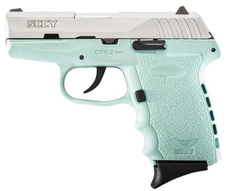 SCCY CPX2TTSB 9MM 3.1 SS  NMS 10 BLUE