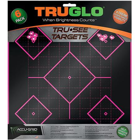 TRU TG14P6  TRU-SEE TAR 5DIA 12X12 PNK