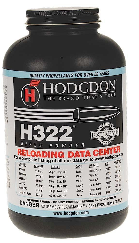 HODG  3221   H322      RFL POWDER  1LB