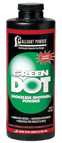 ALLIANT 150611 GREENDOT  SG POWDER 1LB