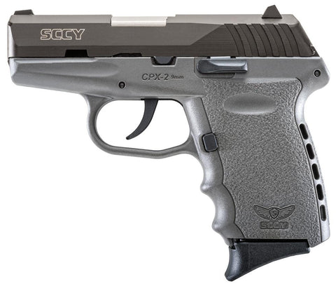 SCCY CPX1TTSG 9MM 3.1 CRB     10 GREY