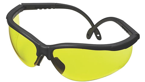 CHAMP 40610 SHOOTING GLASSES BLK-YLW