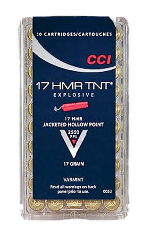 CCI 0053  17HMR  17 TNT          50-40