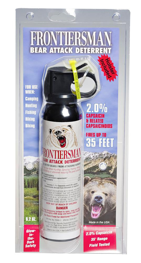 SEC FBAD07   9.2 OZ BEAR SPRAY W-HOLS