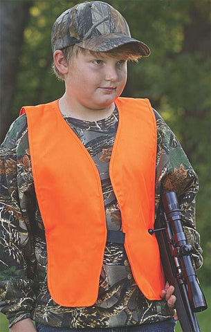 ALLEN 15751 YOUTH ORANGE SAFETY VEST