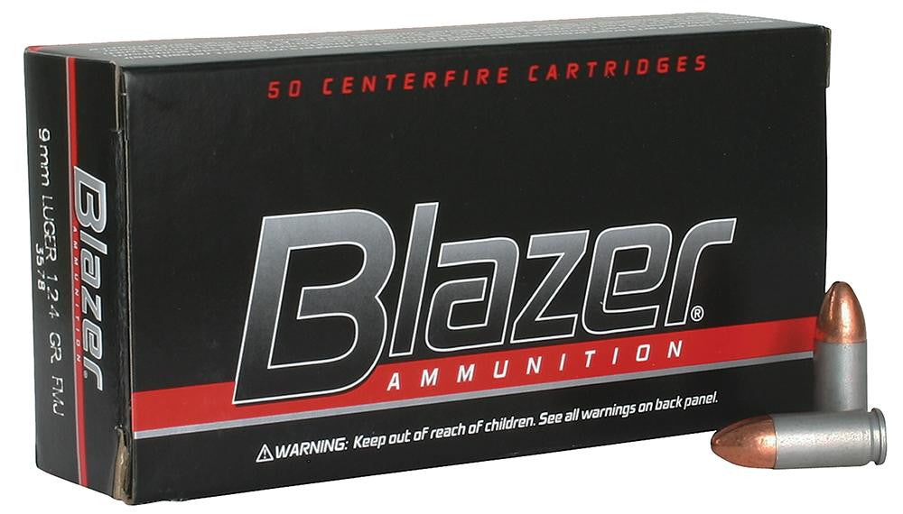 CCI 3578 BLAZER S 9MM   124 FMJ  50-20