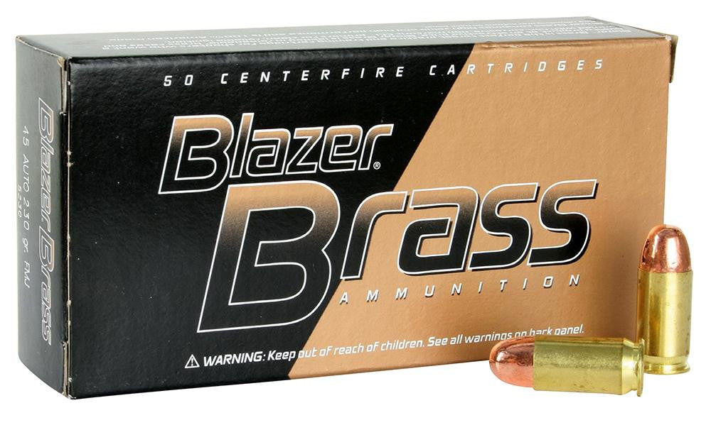 CCI 5230 BLAZER BRASS 45  230FMJ 50-20