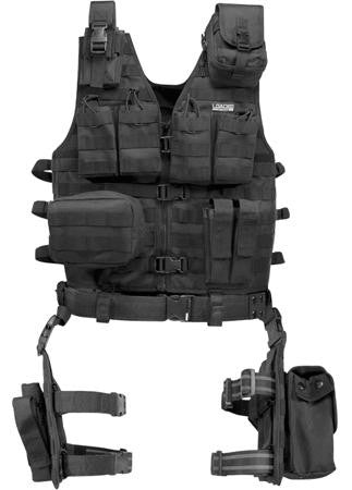 BARSKA BI12016 VX-100 TACT VEST W-LEG