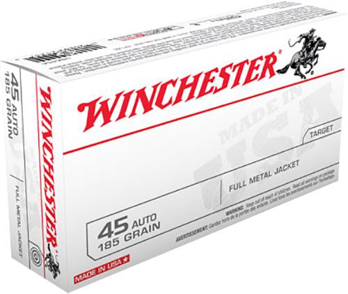 WIN USA45A     45ACP   185 FMJ   50-10