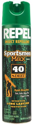 REPEL 33801 SPORTSMAX AERO 40%DEET 6OZ