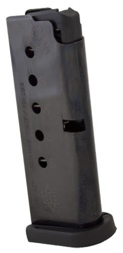 DIA DB9MAG       MAG 9MM FLT BLK   6RD