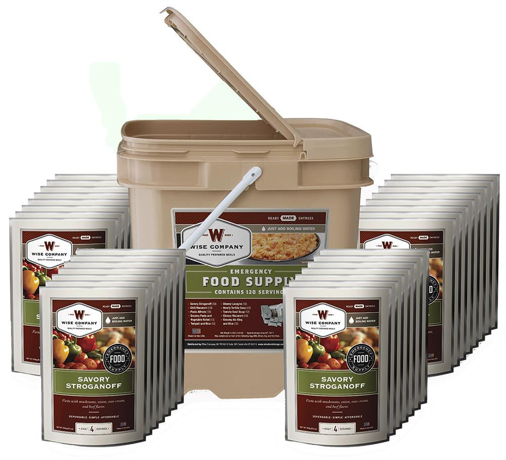 WISE 01120 ENTREE GRAB & GO BUCKET 120