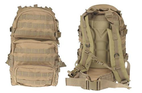 DRAGO 14-302TN ASSAULT BKPACK      TAN