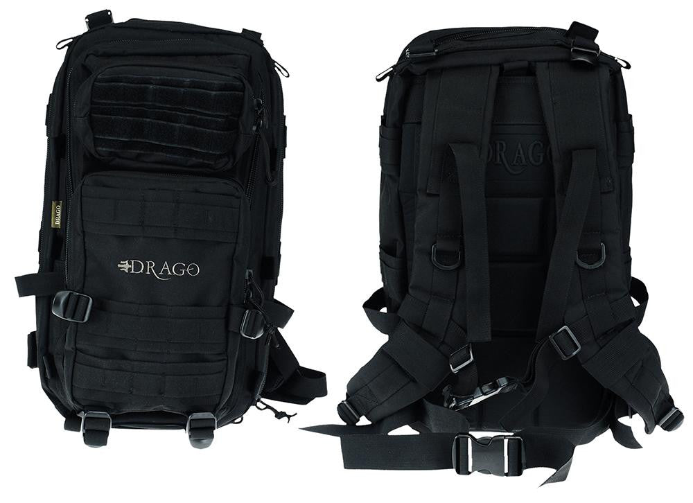 DRAGO 14-301BL TRACKER BKPACK      BLK