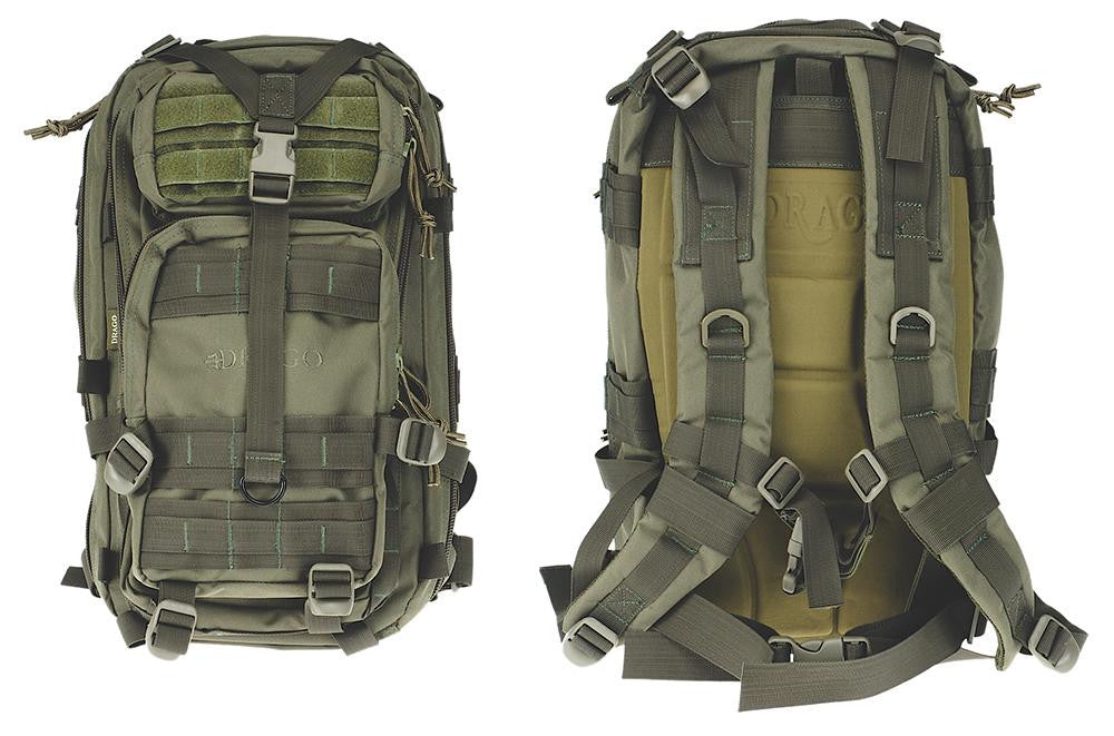 DRAGO 14-301GR TRACKER BKPACK      GRN