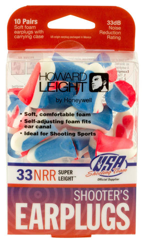 HOW R01891 USA SHOOTERS EARPLUGS  10PR