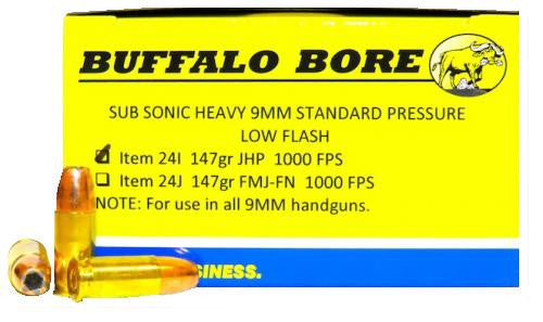 BBA 24I-20 9MM SUBSNC 147GR JHP  20-12