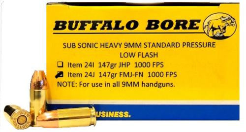 BBA 24J-20 9MM SUBSNC 147GR FMJ  20-12