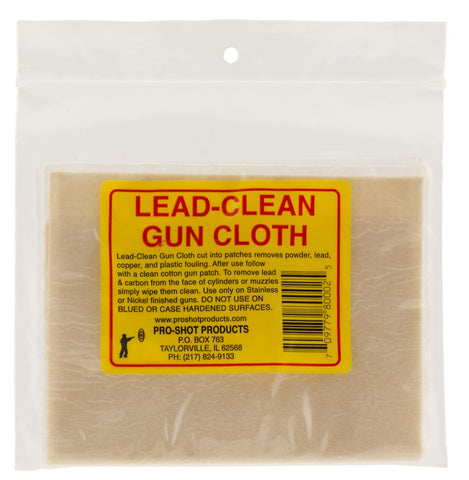 PROSHOT LCC      LEAD CLEAN GUN CLOTH